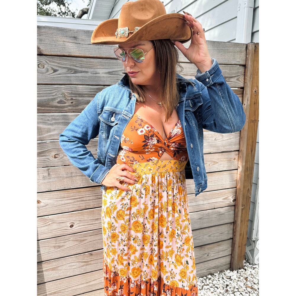 Harvest Haze Dress by ANGIE Size Medium NWT - Picture 1 of 3